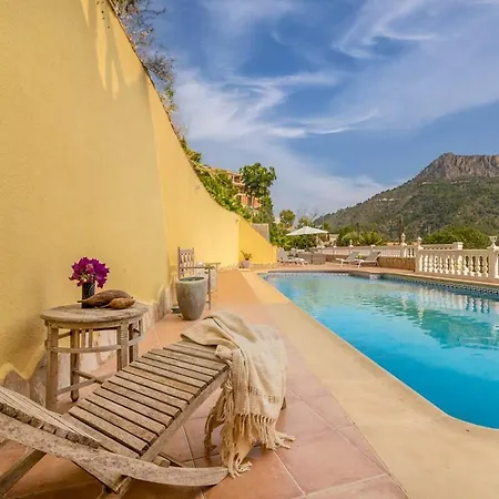 Cala Encantada Sea View With Pool דירה קלפה