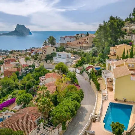 Villa Cala Encantada Sea View Apartments With Pool Semesterbostad Calpe