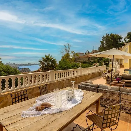 Cala Encantada Sea View With Pool דירה קלפה