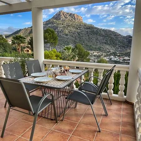 Cala Encantada Sea View With Pool דירה קלפה