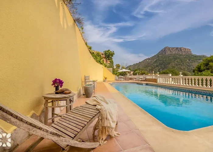 Villa Cala Encantada Sea View Apartments With Pool Semesterbostad Calpe