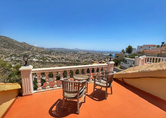 Semesterbostad Villa Cala Encantada Sea View Apartments With Pool Calpe