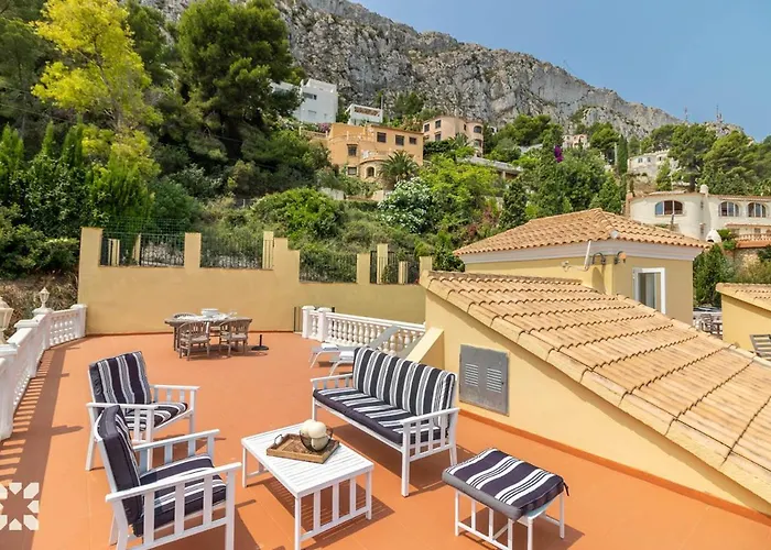 Villa Cala Encantada Sea View Apartments With Pool Semesterbostad Calpe